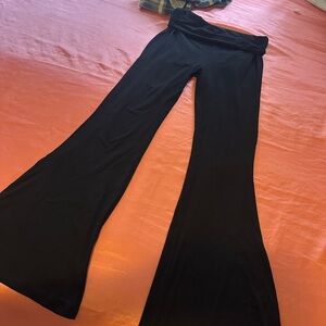 Women's Black Flared Pants